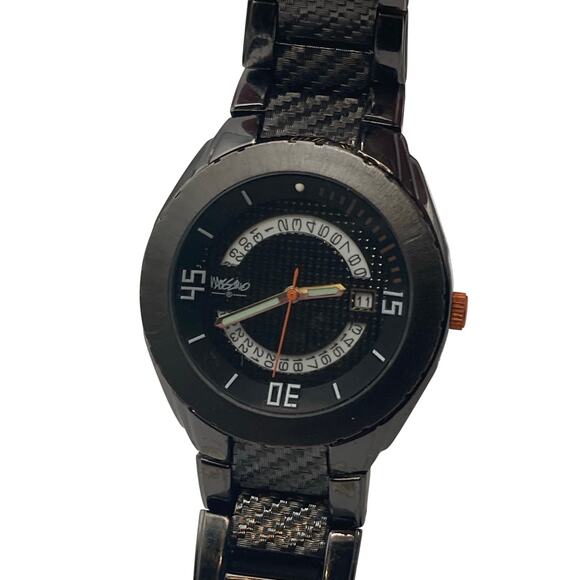 Unique MOSSIMO Men's Watch 41mm - Date - New Battery - Wrist Size 7.5 - Picture 1 of 8